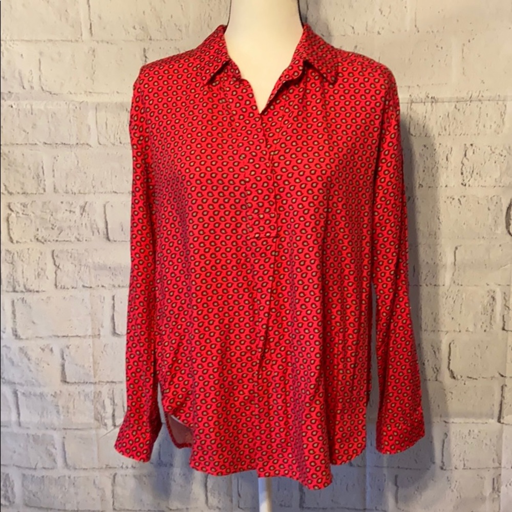 Liz Claiborne Vintage Paisley Shirt